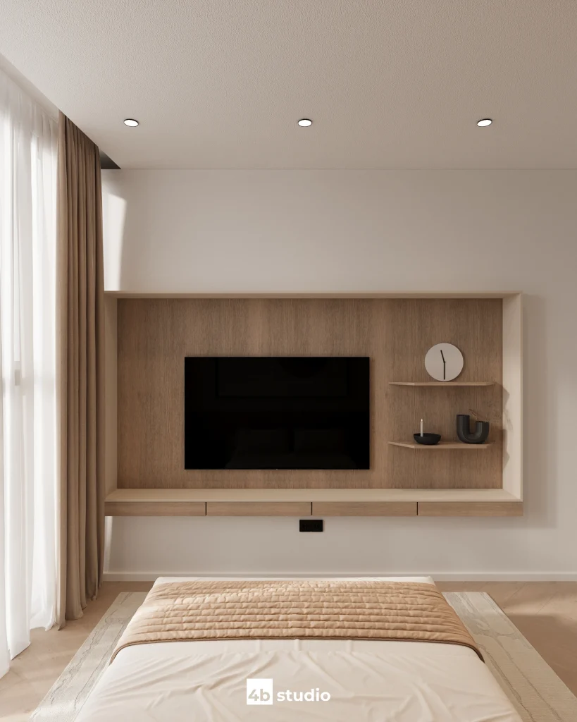 Modern full design of apartment, 2 bedrooms, 2 bathrooms, kitchen, dining area, location is in Dubai