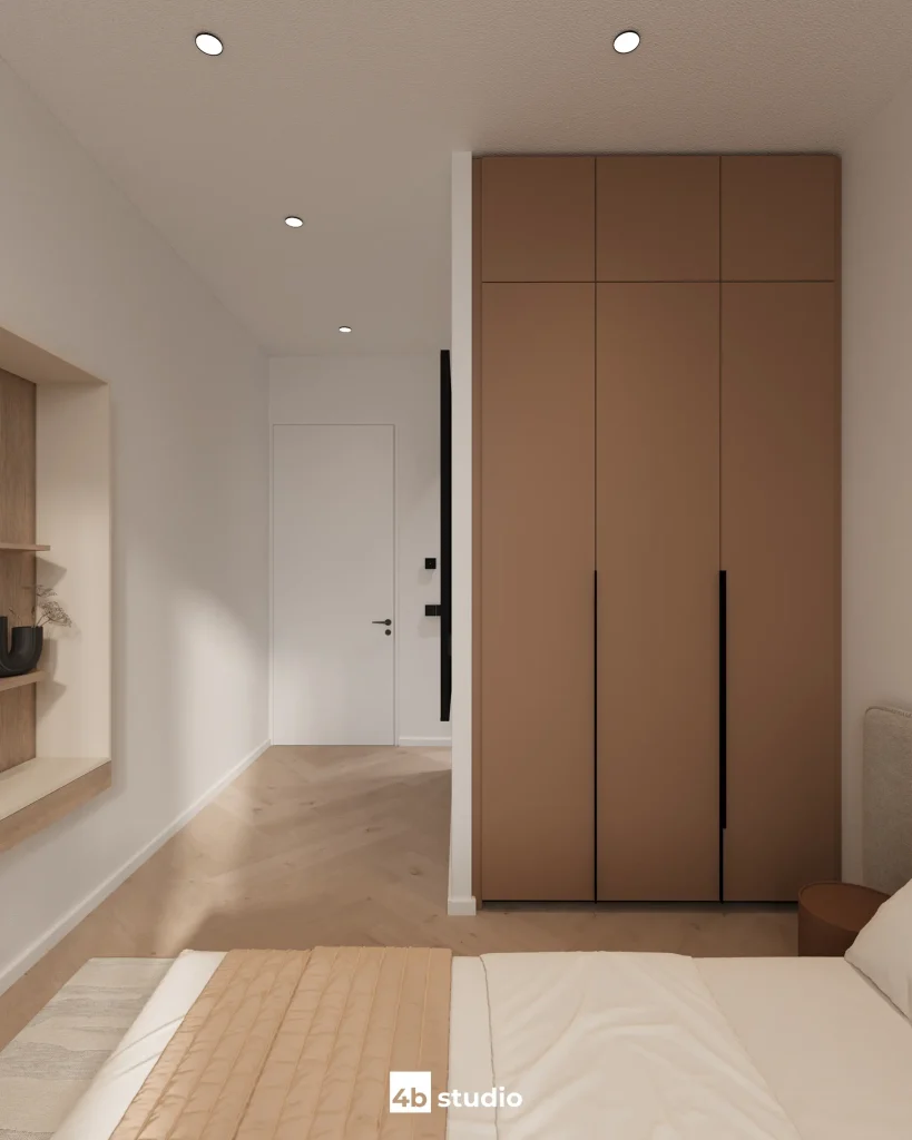 Modern full design of apartment, 2 bedrooms, 2 bathrooms, kitchen, dining area, location is in Dubai