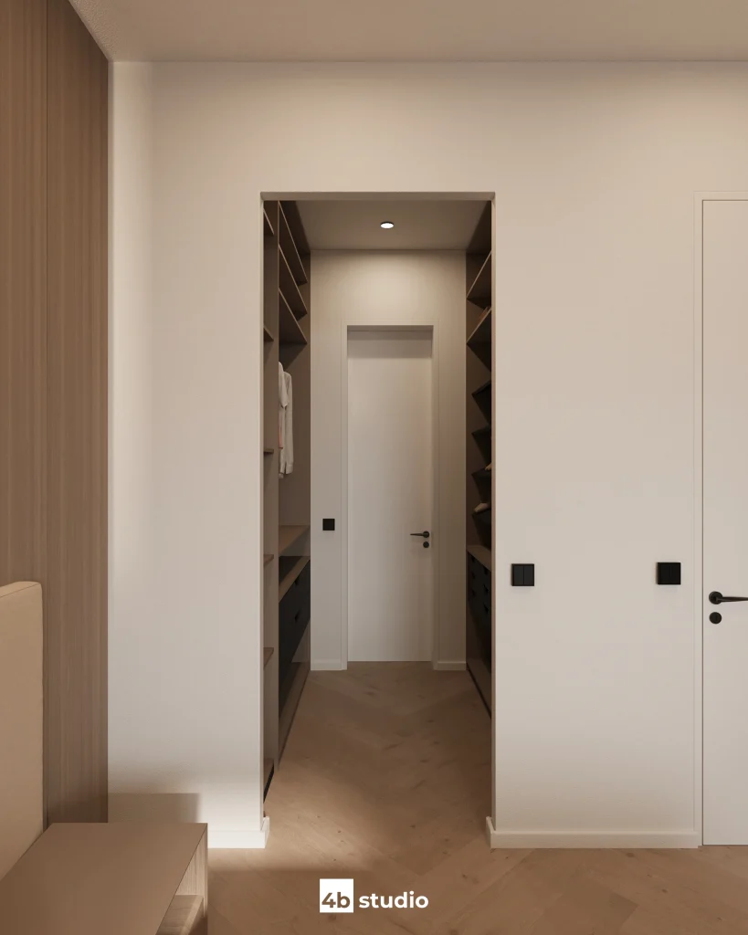 Modern full design of apartment, 2 bedrooms, 2 bathrooms, kitchen, dining area, location is in Dubai